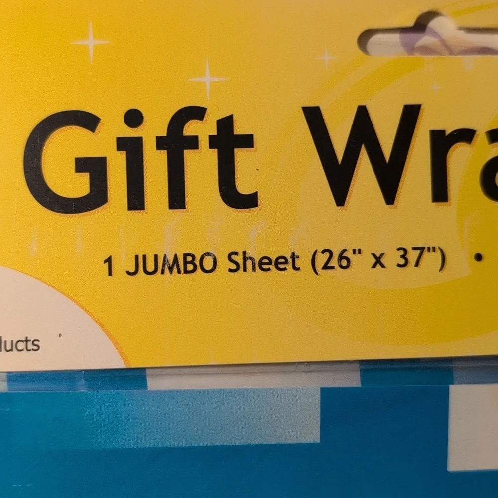 Vintage Airplane Gift Wrap Kit with Emoji Design Set‎ Of 2 NIP